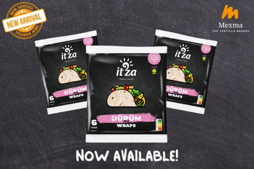 NIEUW: It’za Dürüm XL wraps
